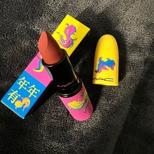 MAC Moon Masterpiece Luck Be a Lady powder kiss lipstick